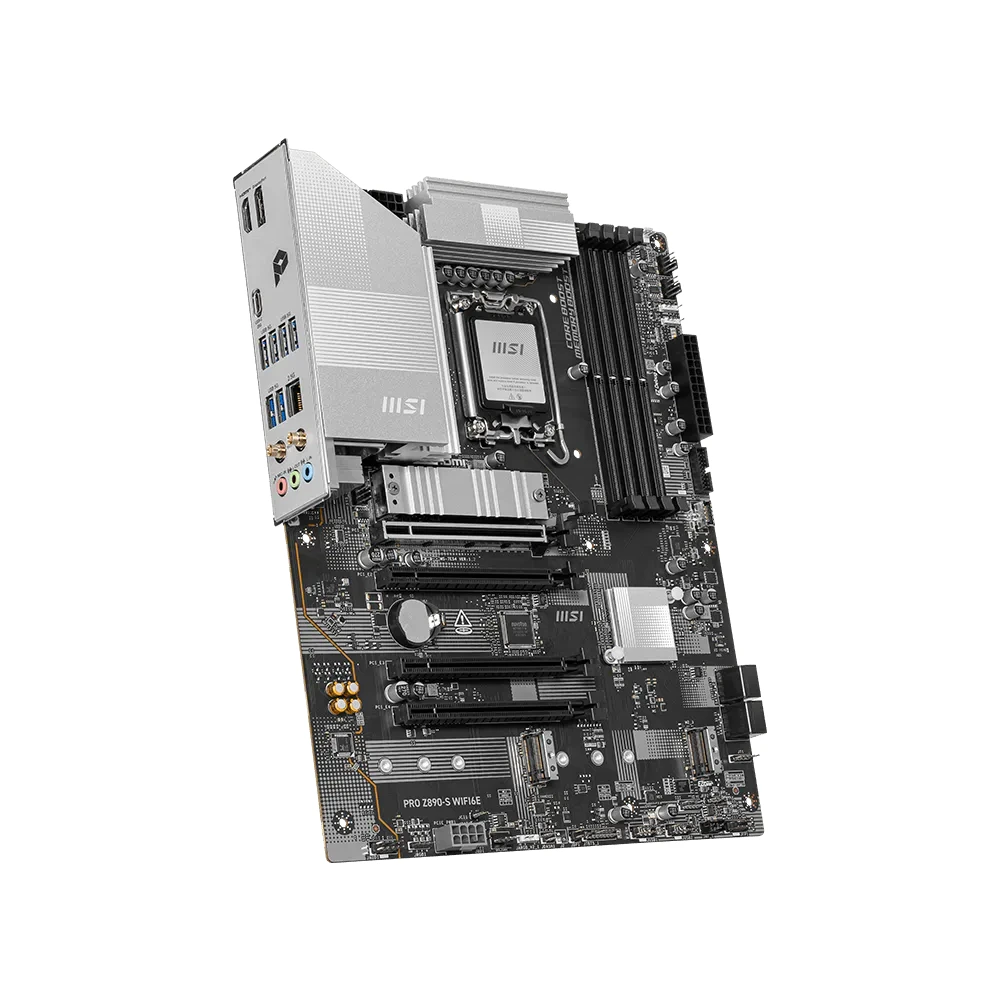 MSI Motherboard PRO Z890-S WIFI6E For Intel Ultra Processors view 3